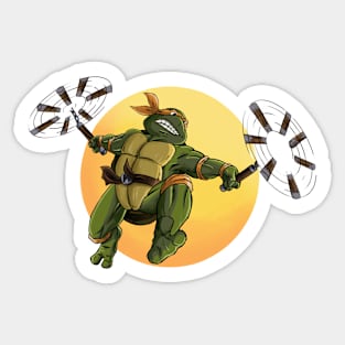 Mikey Attack Sticker